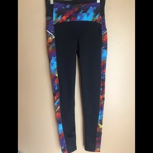 Athleta lined leggings Small